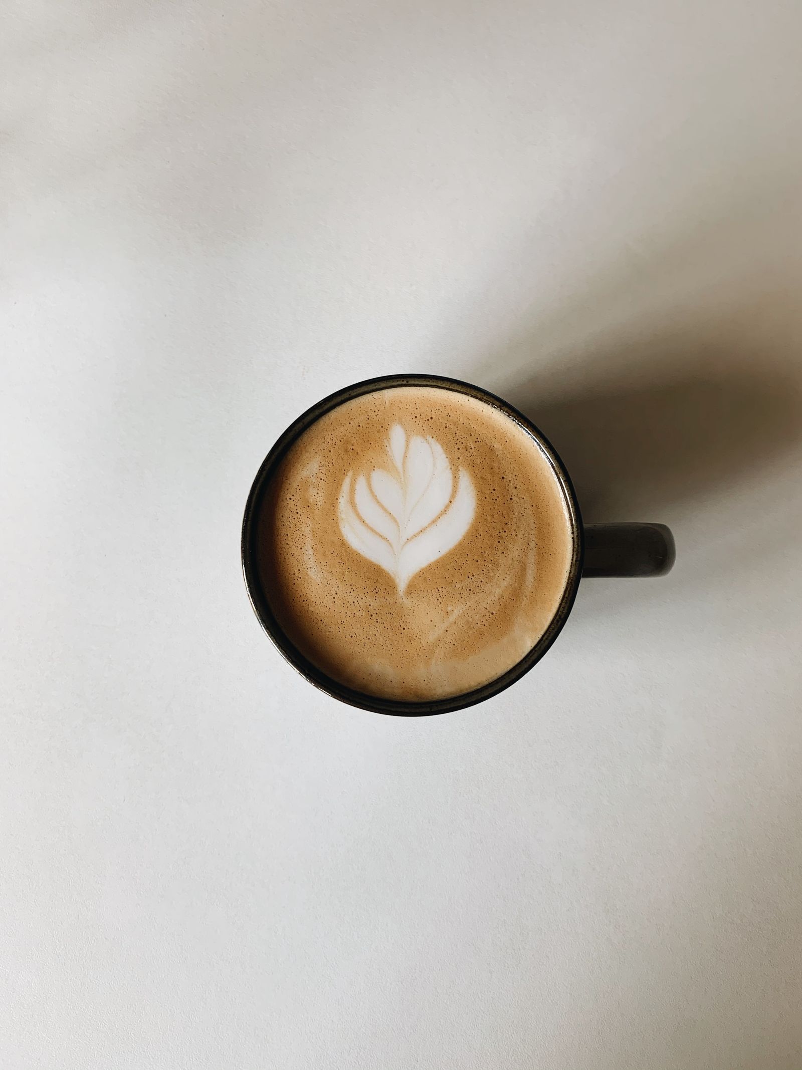 カプチーノの俯瞰
