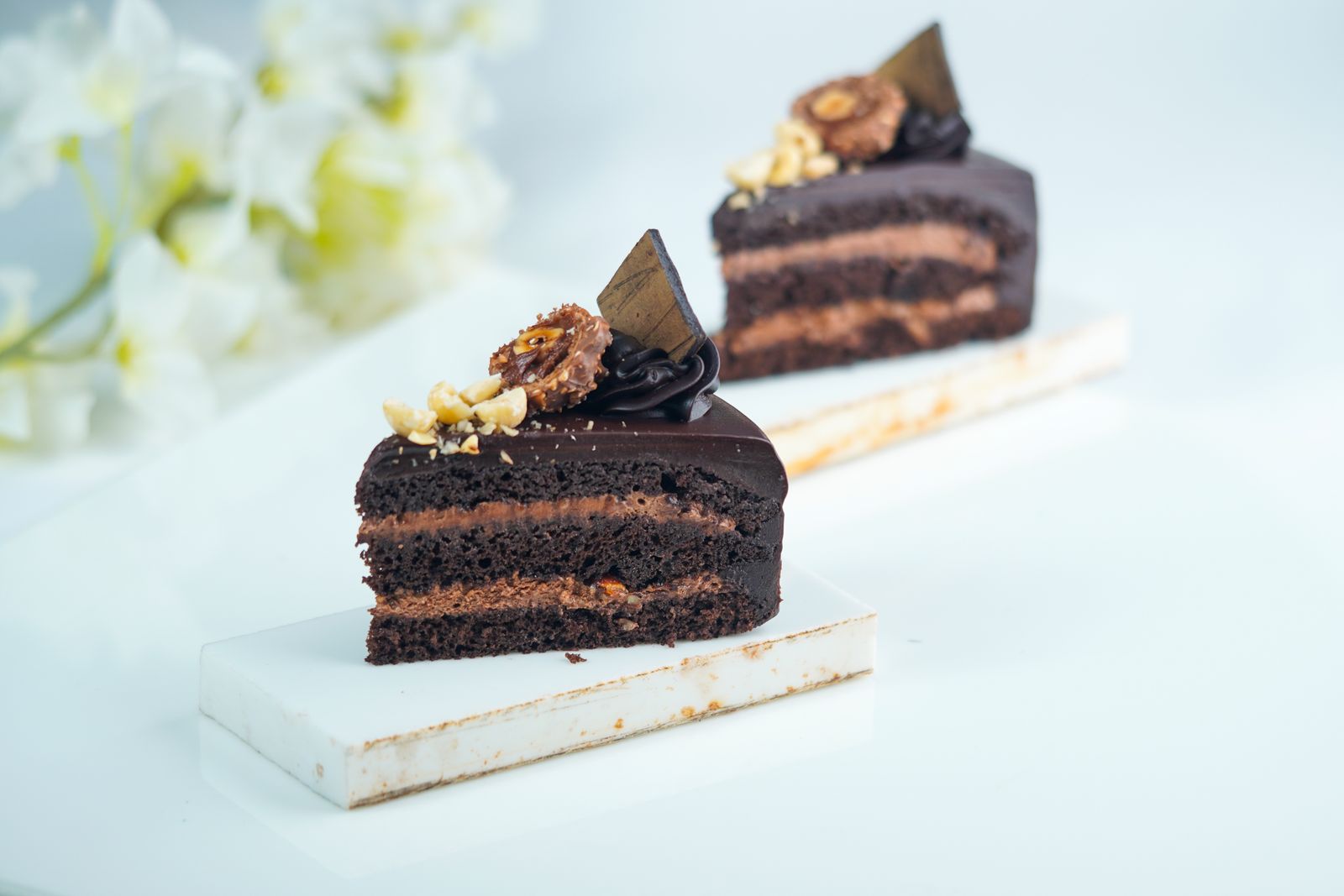 ケーキの断面